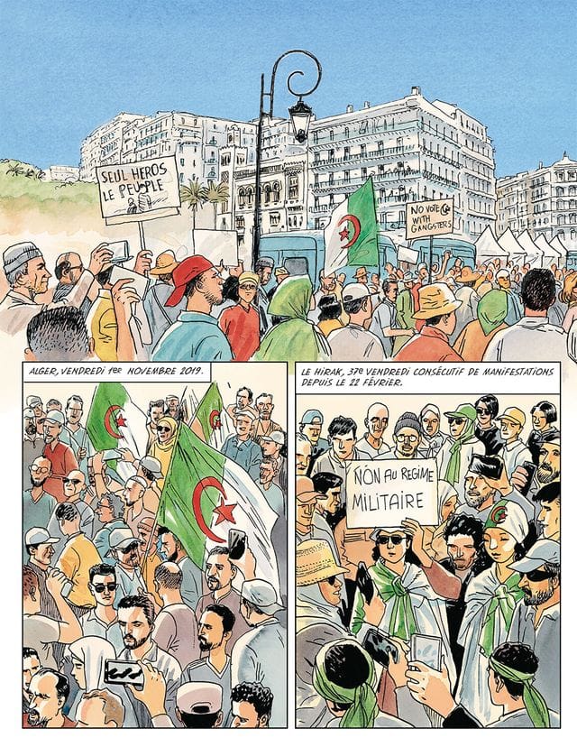 Suites algériennes T1 : 1962-2019 de Jacques Ferrandez, Casterman