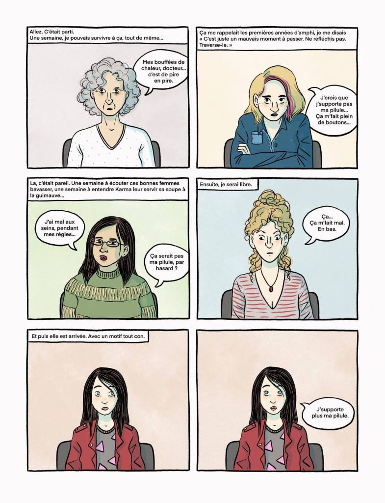 Le Chœur des femmes, Aude Mermilliod, Le Lombard