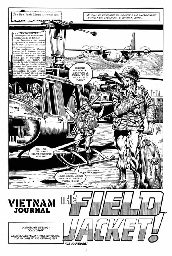 Vietnam Journal de Don Lomax, Delirium