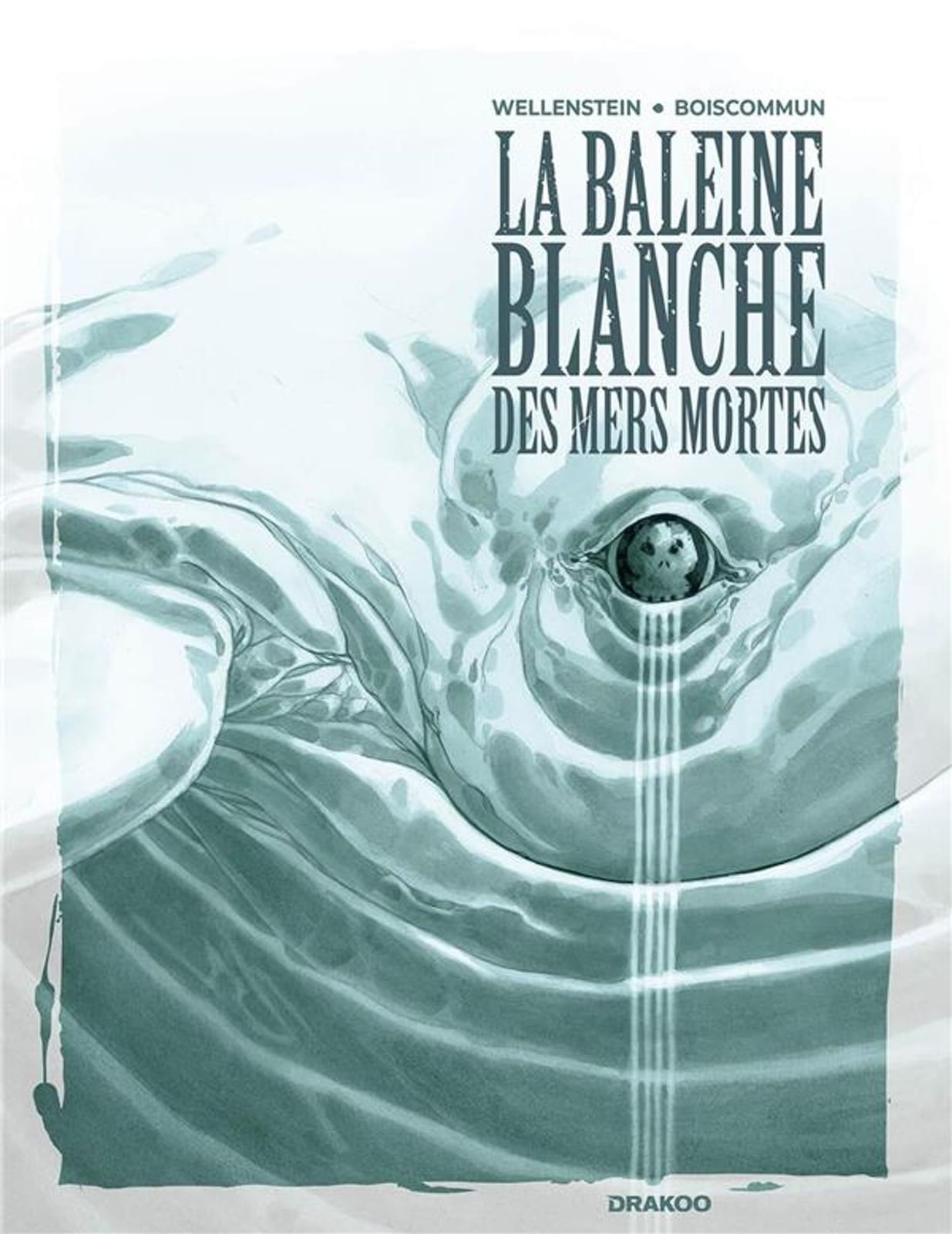 La baleine blanche des mers mortes, d'Aurélie Wellenstein (scénario) et Olivier Boiscommun (dessin & couleur), éditions Drakoo