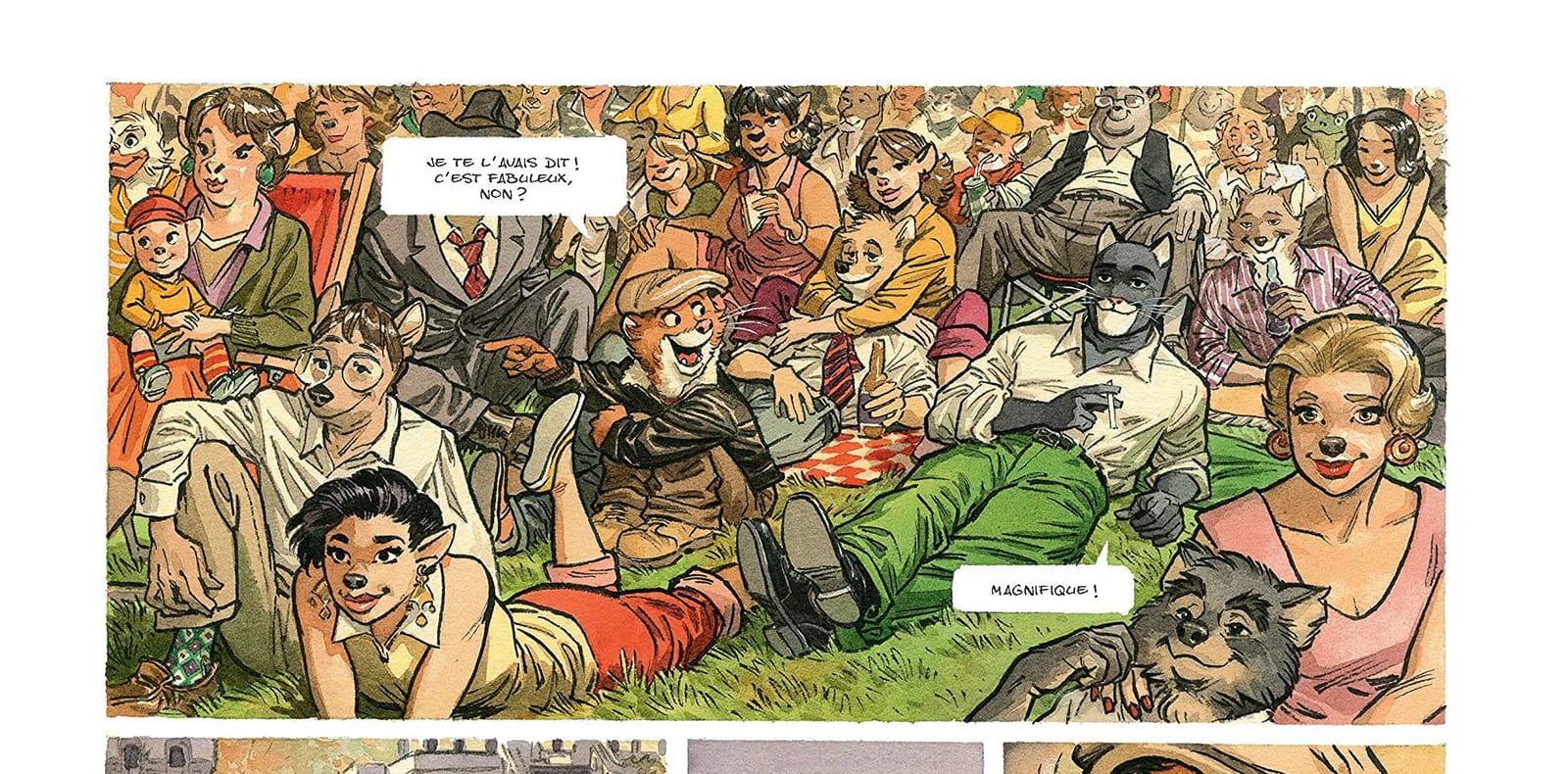 Blacksad T6: Alors, tout tombe (Première partie), de Juan Diaz Canales & Juanjo Guarnido, Dargaud