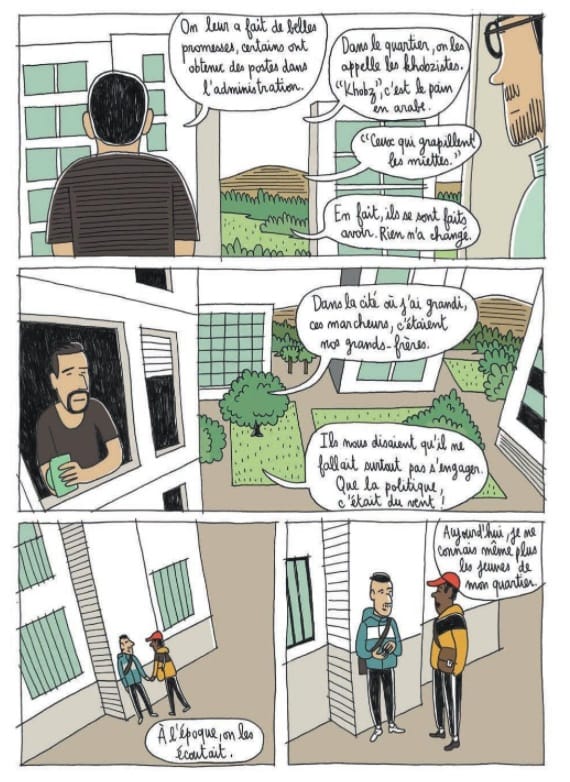 Le jour où j'ai rencontré Ben Laden de Jérémie Dres, Delcourt, coll. Encrages
