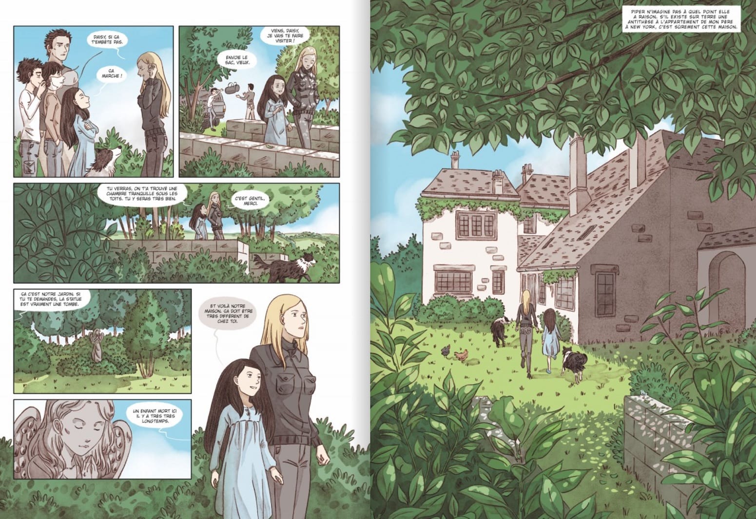 How I live now (Maintenant c’est ma vie), de Lylian et Christine Circosta, d’après le roman de Meg Rosoff, éditions Glénat
