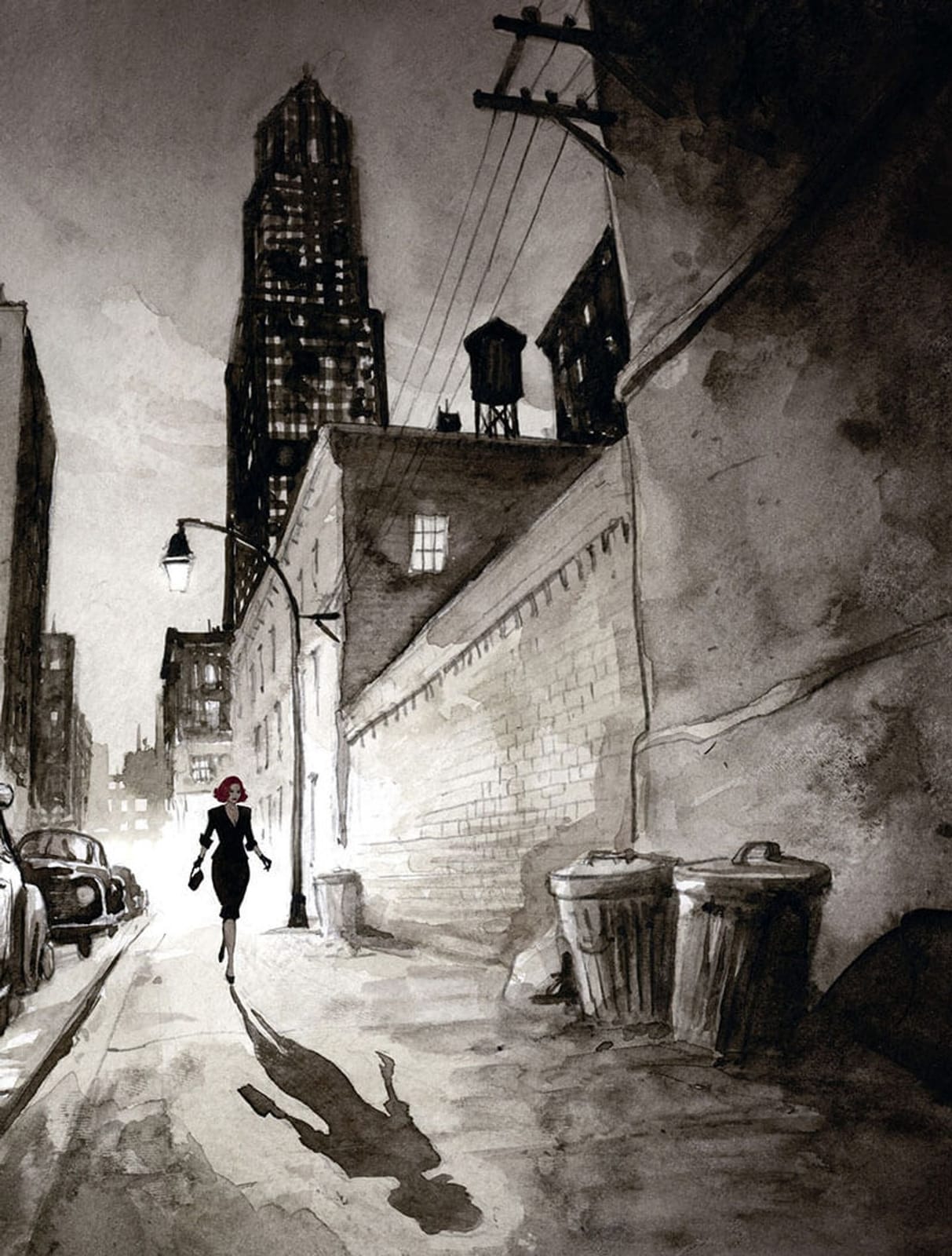 Noir Burlesque, tome 1/2, de Marini, sortie Novembre 2021, éditions Dargaud