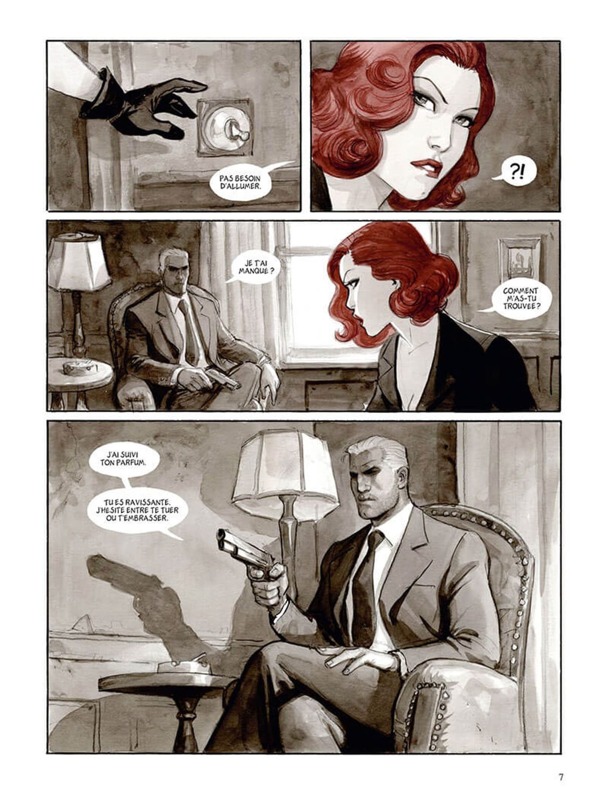 Noir Burlesque, tome 1/2, de Marini, sortie Novembre 2021, éditions Dargaud