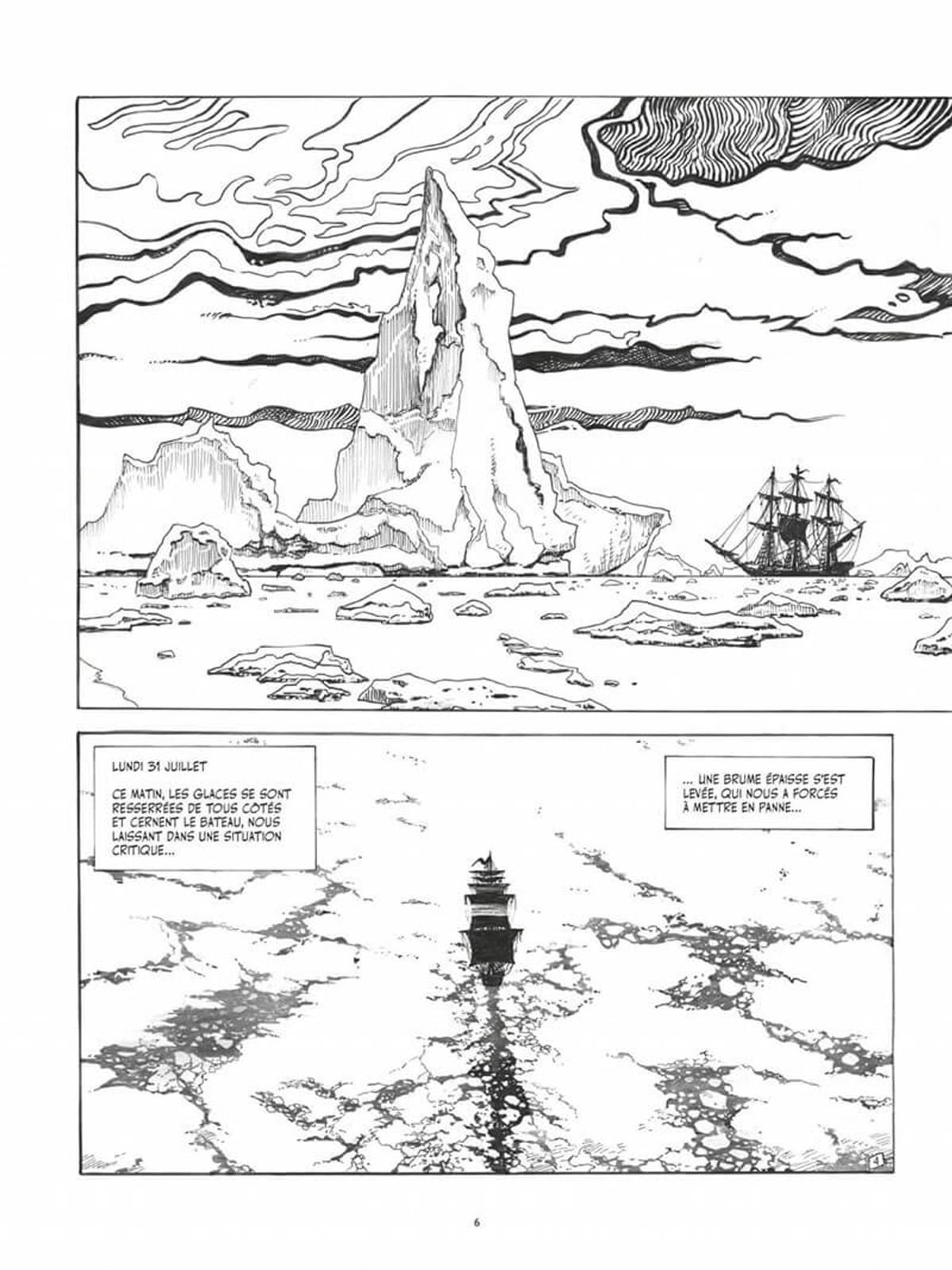 Frankenstein de Mary Shelley, adapté par Georges Bess, éditions Glénat, parution novembre 2021