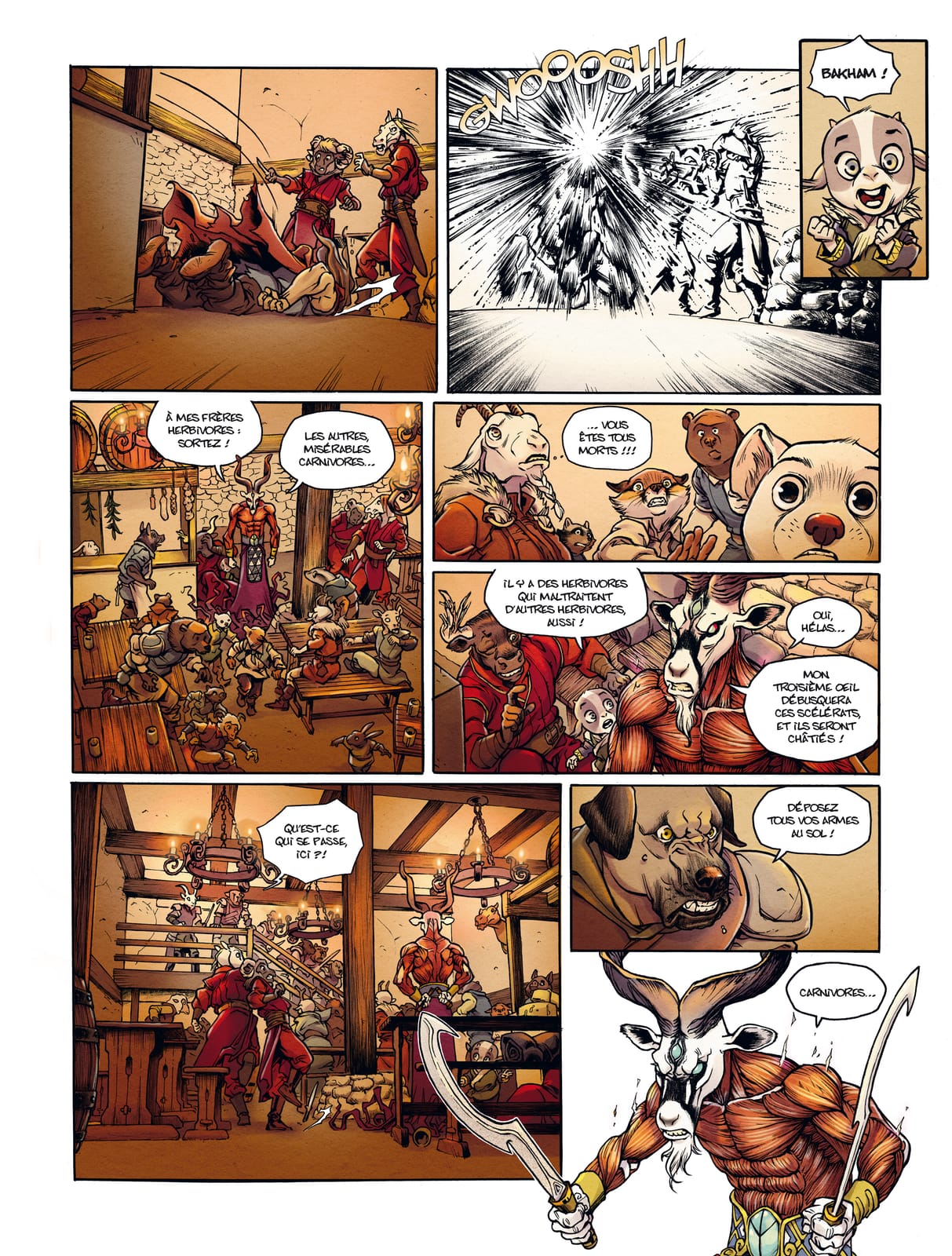 L’Ogre Lion; tome 1: Le lion barbare, de Bruno Bessadi, éditions Drakoo, parution le 19 janvier 2022