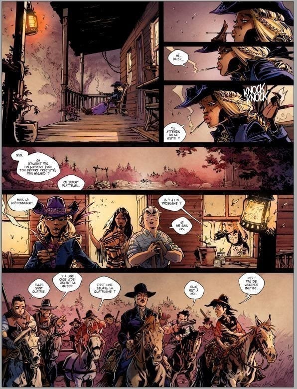 Ladies with guns d’Anlor, Olivier Bocquet & Elvire de Cock, Dargaud
