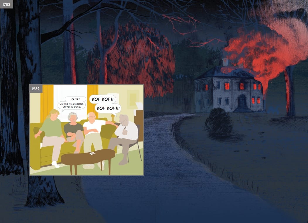 Ici de Richard McGuire, Gallimard