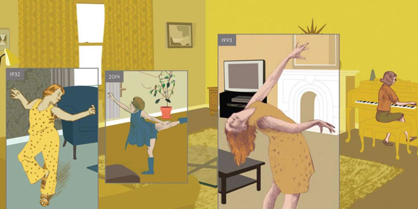 Ici de Richard McGuire, Gallimard