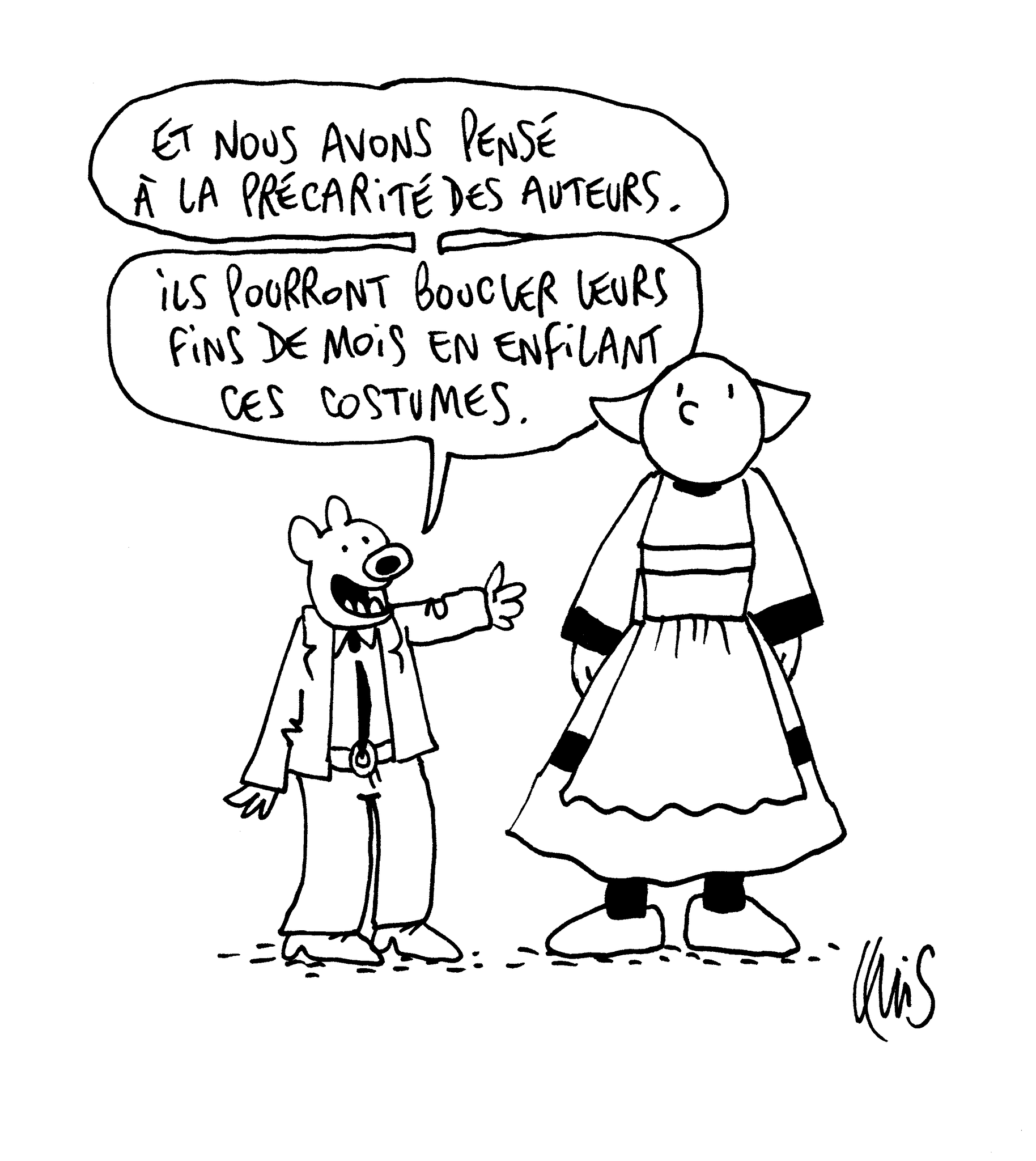 Illustration de Lewis Trondheim ©Lewis Trondheim