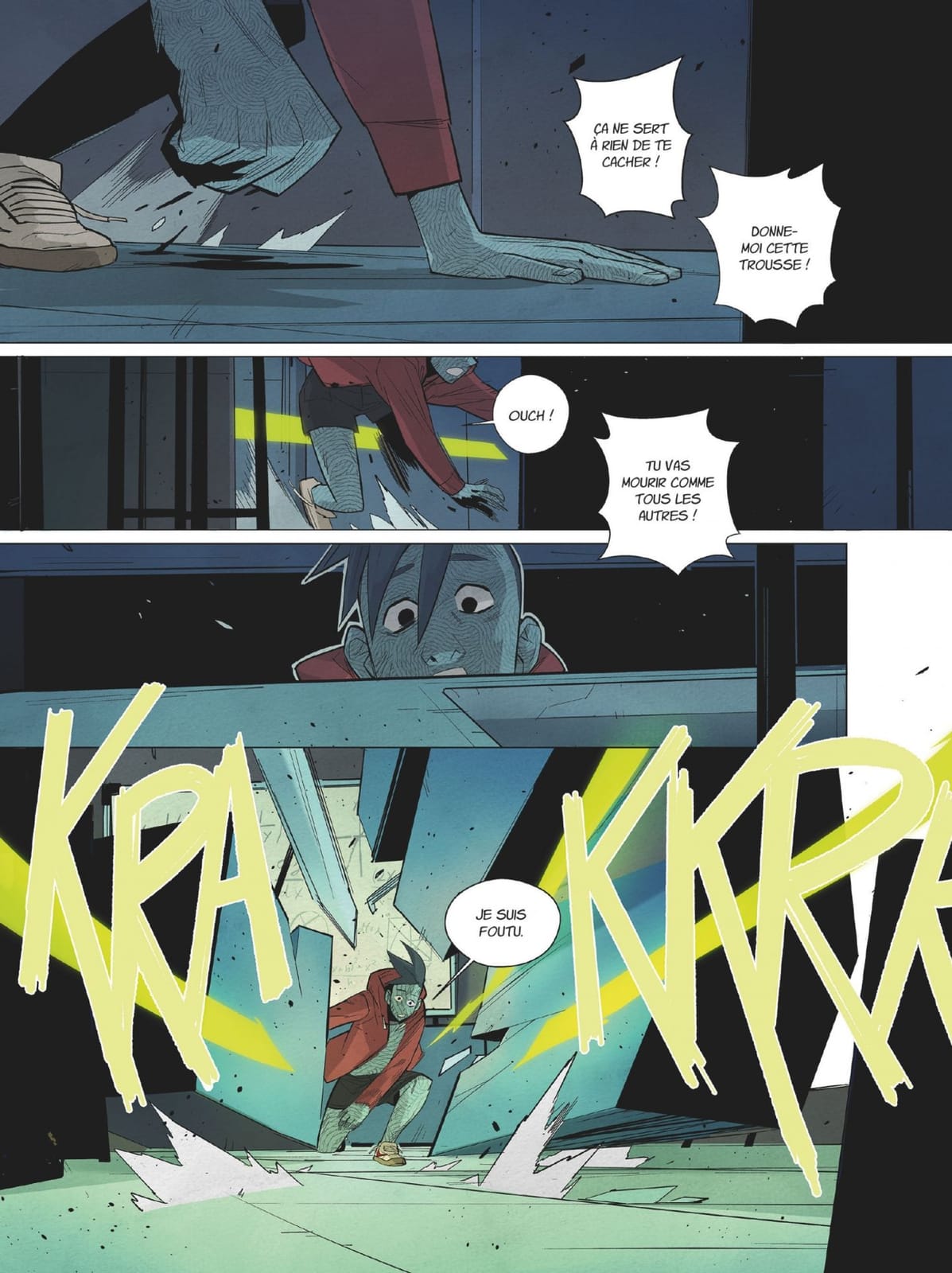 Trousse Boy, de Julien Josselin, Valentin Vincent et Grelin, aux éditions Glénat. Sortie en avril 2022.