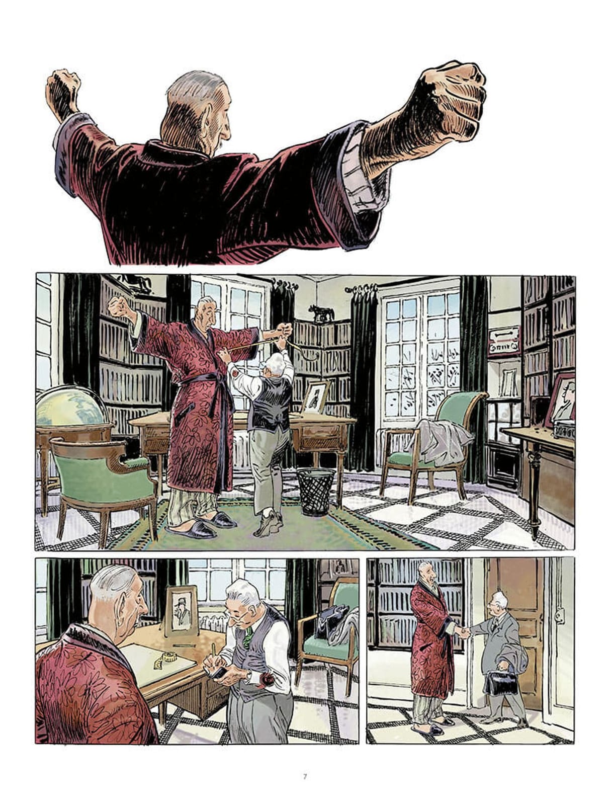 "Un général, des généraux", de François Boucq (dessin) et Nicolas Juncker (scénario), éditions Le Lombard.