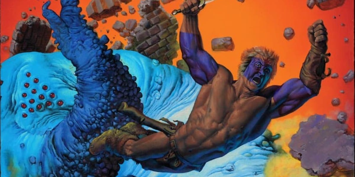 Illustration de l'article Un financement participatif pour Bloodstar, l’album choc de la rencontre Richard Corben x Robert E. Howard
