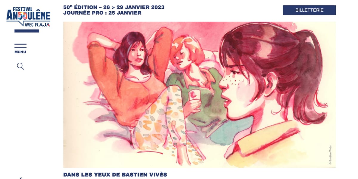 Illustration de l'article « Dans les yeux de Bastien Vivès », l’exposition qui ouvre à nouveau le débat au delà de son annulation…
