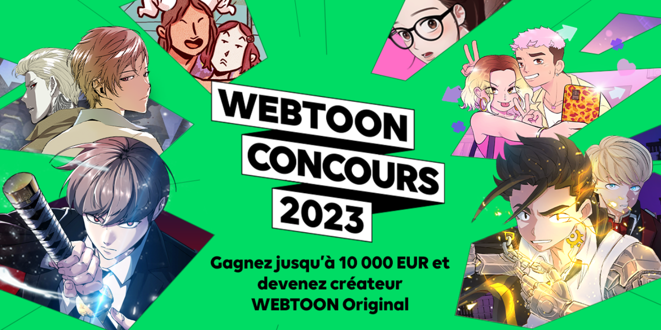 Illustration de l'article Webtoon lance son concours 2023 ! 
