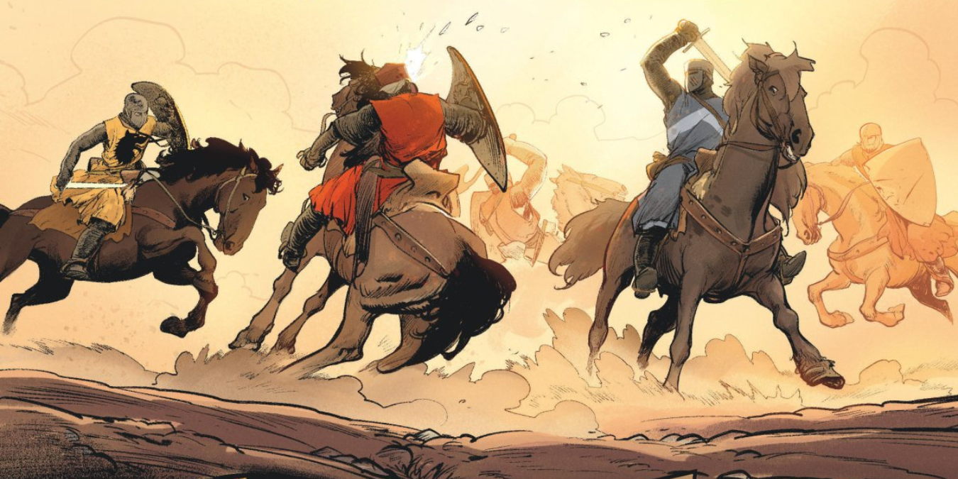 Illustration de l'article Tête de chien, vrais chevaliers, fausse noblesse