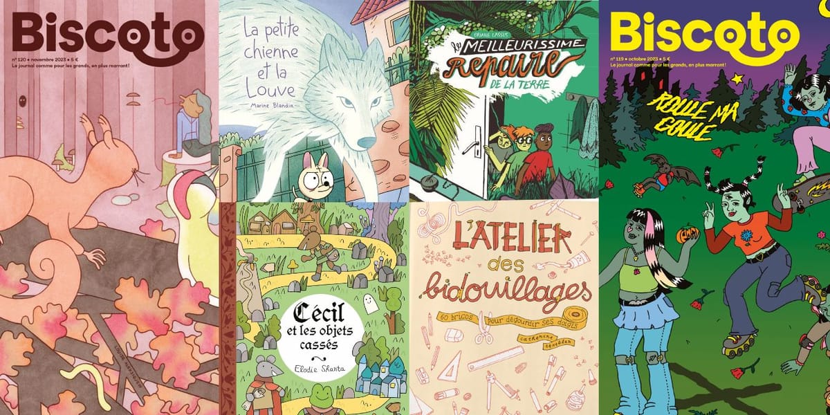 Illustration de l'article Biscoto : 10 ans de publications, du kiosque aux librairies