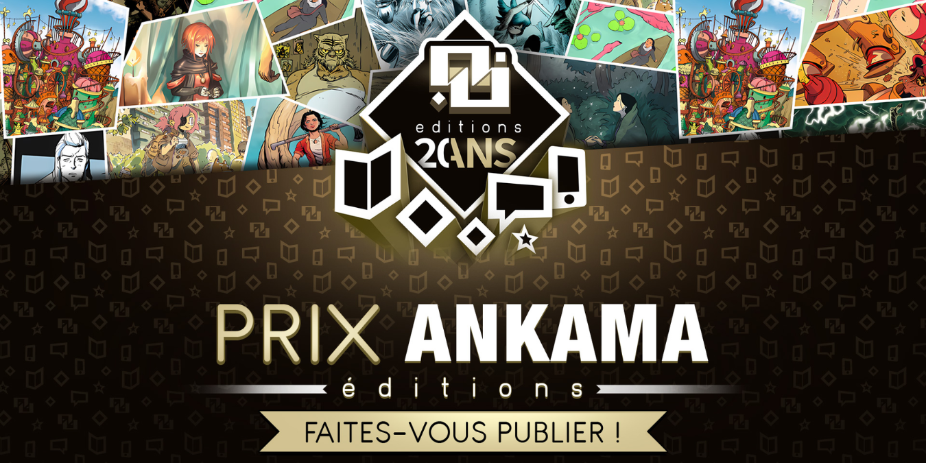 Illustration de l'article Prix Ankama Éditions : un concours ouvert aux nouveaux talents