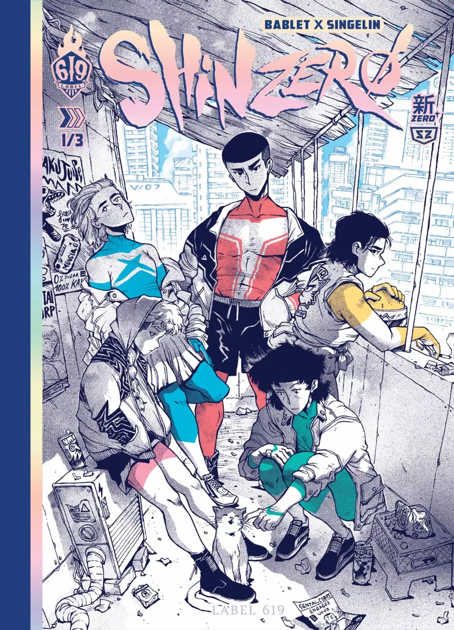 Shin Zero T1 de Mathieu Bablet et Guillaume Singelin, Rue de Sèvres – Label 619.