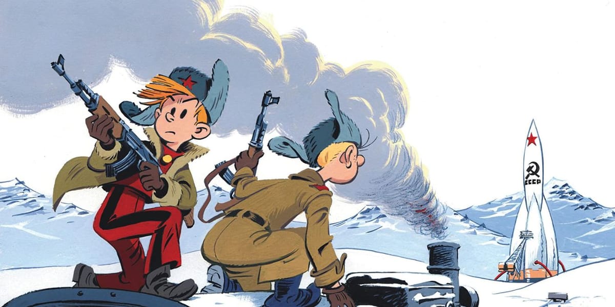 Illustration de l'article Interview de Fred Neidhardt & Fabrice Tarrin pour Spirou chez les Soviets