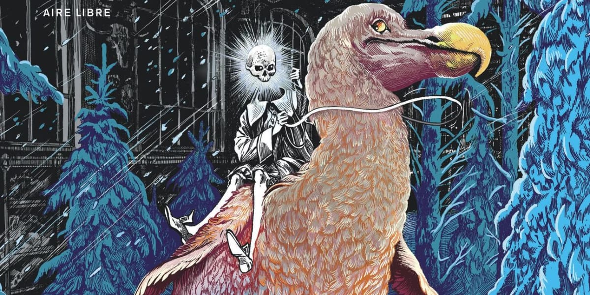 Illustration de l'article Avec La Tête de mort venue de Suède, Daria Schmitt croque Descartes jusqu’à l’os