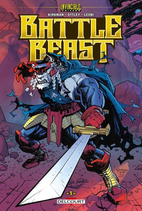 Couverture de Invincible Univers - Battlebeast - Tome 1 : Le Fauve de combat
